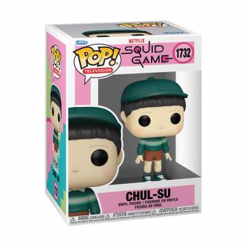 Игровая фигурка Funko POP! серии Игра в кальмара 3 Чоль-Су, от 3 лет (83485) Игровая фигурка Funko POP! серии Игра в кальмара 3 Чоль-Су, от 3 лет (83485)