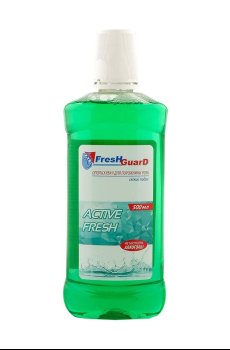 Ополаскиватель для полости рта Fresh Guard Actiive Fresh, 500 мл