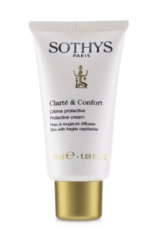 Защитный крем для лица Sothys Protective Cream для кожи с хрупкими капиллярами, 50 мл