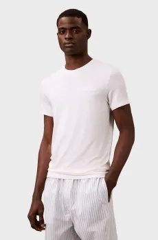 Мужская белая футболка S/S CREW NECK Белый XL Calvin Klein LV00NM2827