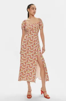 Женское платье с узором Разноцветный XS Guess W4GK44.WG562;P54Z