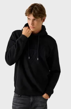 Мужское черное худи Черный L Guess M5BQ04.K0961;JBLK
