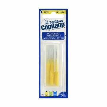 Щетки интердентальные Pasta del Capitano Interdental Brush Fine для межзубных промежутков, 5 шт Щетки интердентальные Pasta del Capitano Interdental Brush Fine для межзубных промежутков, 5 шт