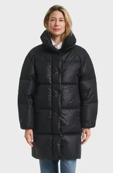 Женский черный пуховик RELAXED Черный XS Gant 4751159