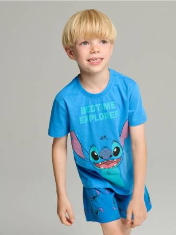 Піжамний комплект із двох предметів Stitch - light blue Піжамний комплект із двох предметів Stitch - light blue