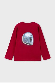 Хлопковый детский лонгслив Mayoral