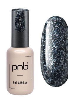 Уценка! Гель-лак для ногтей PNB Gel Polish UV/LED 184 Star Way, Dark Blue, 8 мл