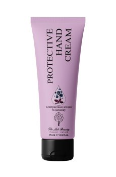 Защитный крем для рук The Lab Beauty Protective Hand Cream с экстрактами голубики и базилика, 75 мл