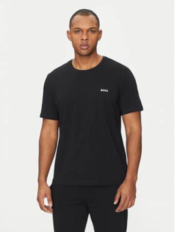 BOSS Футболка Mix&Match 50515312 Чорний Regular Fit BOSS Футболка Mix&Match 50515312 Чорний Regular Fit