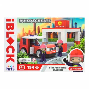 Конструктор IBLOCK Junior Kids hits Build & create Firefighting station (KH43/002/4) Конструктор IBLOCK Junior Kids hits Build & create Firefighting station (KH43/002/4)