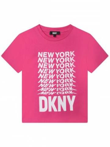 DKNY Футболка D35S76 D Рожевий Regular Fit DKNY Футболка D35S76 D Рожевий Regular Fit