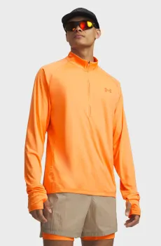 Мужская оранжевая спортивная кофта M Explor Trail Run 1/2 Zip Оранжевый L Under Armour 6009553-870