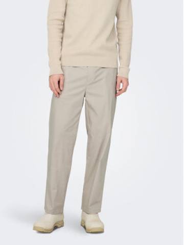 Only & Sons Штани з тканини 22024315 Бежевий Tapered Fit Only & Sons Штани з тканини 22024315 Бежевий Tapered Fit