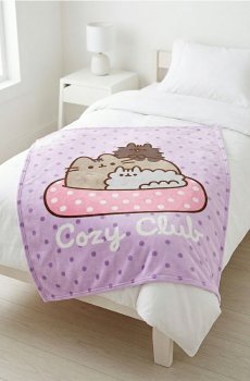 Плед Pusheen the Cat - Фіолетовий