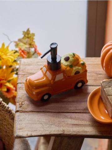 Дозатор для мила - помаранчевий