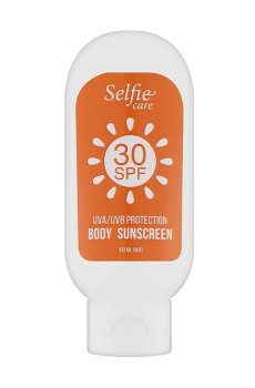 Уценка! Солнцезащитный крем для тела Selfie Care Sunscreen Protection Cream SPF 30, 100 мл