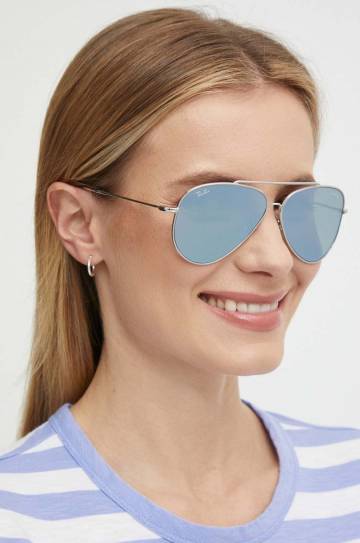 Солнцезащитные очки Ray-Ban 0RBR0101S цвет серебрянный Солнцезащитные очки Ray-Ban 0RBR0101S цвет серебрянный