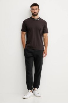 Хлопковая футболка EA7 Emporio Armani