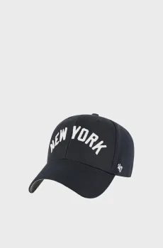 Темно-синяя кепка NEW YORK YANKEES SCRIPT Синий ONESIZE 47 Brand SCMVP17WBV-NYA
