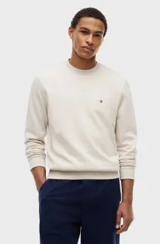 Мужской белый свитшот ESSENTIAL TERRY Белый L Tommy Hilfiger MW0MW37237