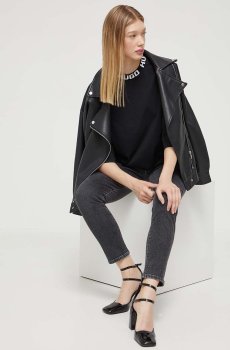 Хлопковая футболка HUGO Dinaya