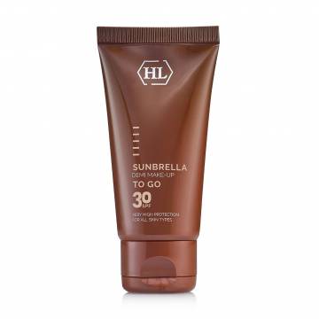 Солнцезащитный крем для лица и тела Holy Land Cosmetics Sunbrella Demi Make-Up To Go SPF 30 с тоном, 50 мл Солнцезащитный крем для лица и тела Holy Land Cosmetics Sunbrella Demi Make-Up To Go SPF 30 с тоном, 50 мл