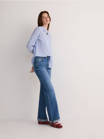 Reserved - Віскозна сорочка regular fit - світло-блакитний - 9541H-50X Reserved - Віскозна сорочка regular fit - світло-блакитний - 9541H-50X