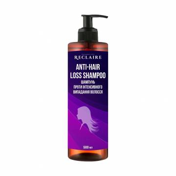 Шампунь Reclaire Anti-Hair Loss Shampoo против интенсивного выпадения волос, 500 мл Шампунь Reclaire Anti-Hair Loss Shampoo против интенсивного выпадения волос, 500 мл