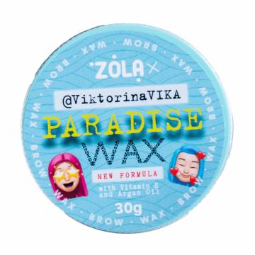 Воск для бровей Zola Paradise Wax ViktorinaVika с витамином E и аргановым маслом, 30 г Воск для бровей Zola Paradise Wax ViktorinaVika с витамином E и аргановым маслом, 30 г