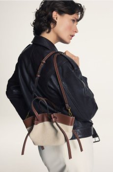 Reserved - Сумка через плече - коричневий - 809FC-88X