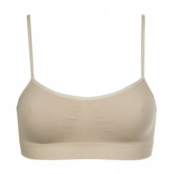 Бесшовный топ женский Giulia Cami Top на тонких бретелях, Naturale, размер S/M Бесшовный топ женский Giulia Cami Top на тонких бретелях, Naturale, размер S/M
