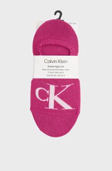 Женские следы (2 пары) FOOTIE HIGH CUT MONO Разноцветный 35-38 Calvin Klein 701228817