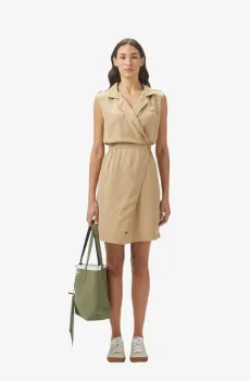 Женское бежевое платье Бежевый 42 Lacoste EF051302S