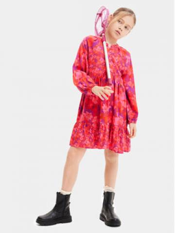 Desigual Елегантне плаття 23WGVW03 Червоний Regular Fit Desigual Елегантне плаття 23WGVW03 Червоний Regular Fit