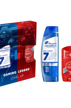 Уценка! Подарочный набор мужской Head & Shoulders (шампунь, 250 мл + дезодорант-стик Old Spice Dynamic Defence, 65 мл)