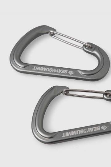 Карабины Sea To Summit Large Accessory Carabiners 2 шт цвет серый ATD0140-00122101 Карабины Sea To Summit Large Accessory Carabiners 2 шт цвет серый ATD0140-00122101