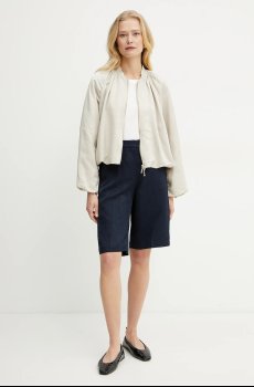 Шорты с примесью льна BOSS