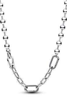 Намисто з ланками та металевими намистинами Pandora ME