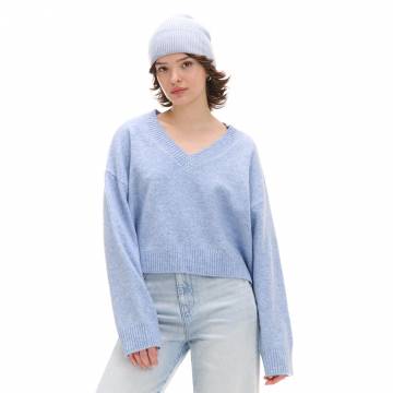Cropp - Гладкий джемпер - блідо-блакитний Cropp - Гладкий джемпер - блідо-блакитний
