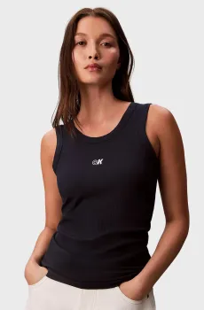 Женская темно-синяя майка A-Modal Синий M Calvin Klein Jeans LV044C900G