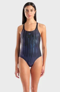 Женский черный купальник HYACINTH SWIMSUIT SWIM PRO BAC Черный 42 Arena 010260-500