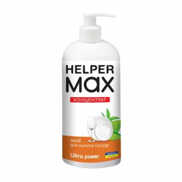Средство для мытья посуды Helper Max Ultra Power, 500 мл Средство для мытья посуды Helper Max Ultra Power, 500 мл