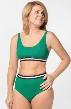 Женский зеленый лиф от купальника 218K Зеленый XS brabrabra SO205218
