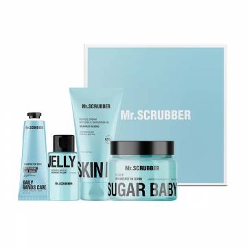 Набор для тела Mr.Scrubber Care from Soho (скраб, 450 г + крем-гель, 150 мл + крем для рук, 30 г + гель для душа, 100 мл) Набор для тела Mr.Scrubber Care from Soho (скраб, 450 г + крем-гель, 150 мл + крем для рук, 30 г + гель для душа, 100 мл)