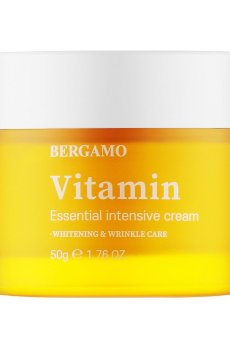 Крем для лица Bergamo Vitamin Essential Intensive Cream с витаминами, 50 г