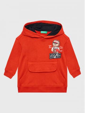 United Colors Of Benetton Світшот 3J74G2007 Червоний Regular Fit United Colors Of Benetton Світшот 3J74G2007 Червоний Regular Fit