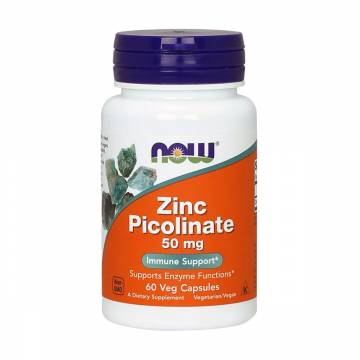 Цинк пиколинат NOW foods Zinc Picolinate 50 мг, 60 капсул Цинк пиколинат NOW foods Zinc Picolinate 50 мг, 60 капсул