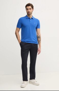 Хлопковое поло United Colors of Benetton