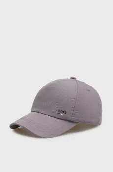 Мужская серая кепка Серый ONESIZE BOSS 50556435;510