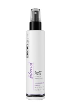 Маска-спрей для волос Profi Style Blond With Satin Oil Mask Spray с сатиновым маслом, 150 мл